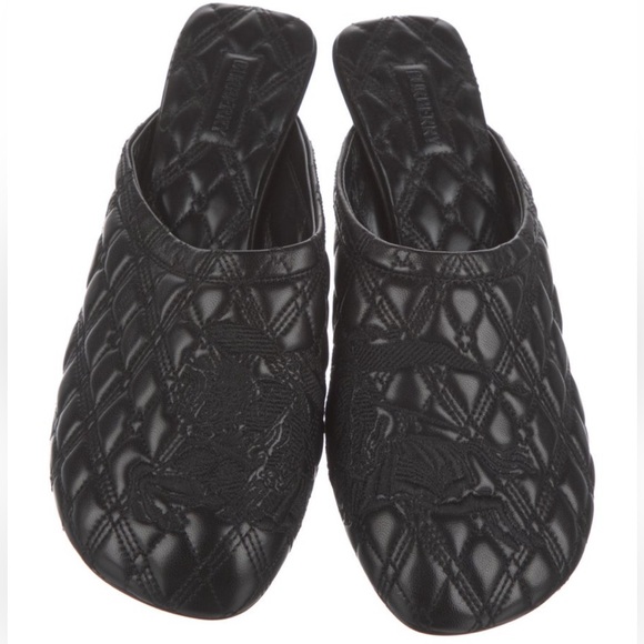 Burberry leather mules - Picture 2 of 4